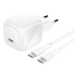 Belkin 45W USB-C Ladegerät PD und PPS inkl.USB-C Kabel 1m,weiß