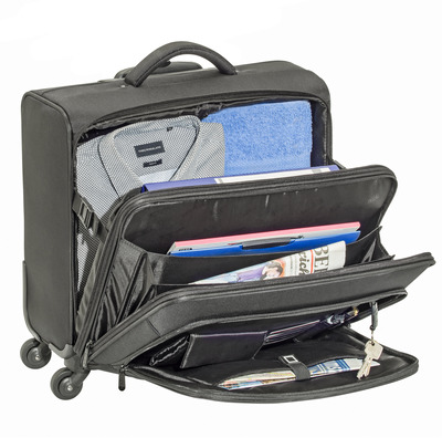 PEDEA Notebook Trolley "Premium Plus" 43,9cm (15,6"-17,3"), sw