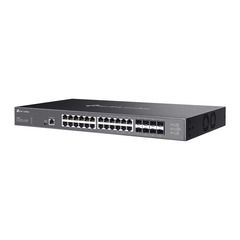 Omada 24-Port 10GBASE-T L2+ Managed Switch mit 8 x 10GE SFP