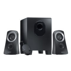 Logitech Speaker System Z313 Schwarz, Lautsprecher, 3,5 mm Klinke