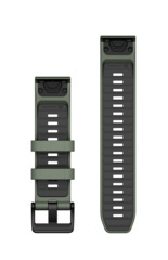 Garmin Ersatzarmband QuickFit 22mm Silikon Weidengrün/Graphit
