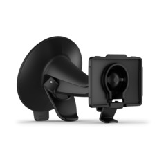 Schräg vorn links Ansicht Saugnapfhalterung und Halterung für Garmin Drive 8,8-Z