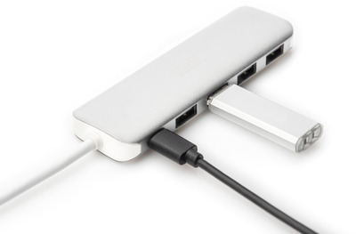 DIGITUS USB Type-C™ 4-Port Hub (USB 3.0) + PD