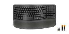 Logitech Wave Keys Business, QWERTZ-Layout, graphit