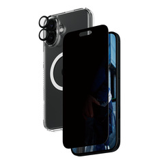 PanzerGlass 3-in-1 Privacy Protection iPhone 16 Plus