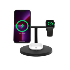 Belkin 3-in-1 magnetische Ladestation for Apple Watch, black