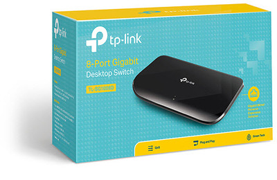 TP-Link TL-SG1008D 8-Port Gigabit Desktop Switch