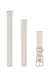 Garmin Lily 2-Armband (14 mm), Silikon Bone / Lunargold
