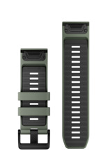Garmin Ersatzarmband QuickFit 26mm Silikon Weidengrün/Graphit