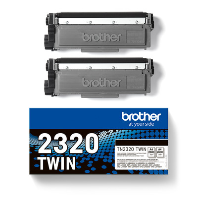 Brother Toner Doppelpack TN-2320TWIN (ca. 2x 2600 Seiten)