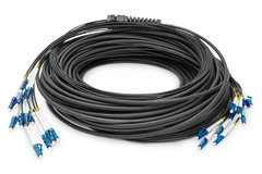 DIGITUS Vorkon. Glasf. Univ. Breakout Kabel SM OS2 12 Fas.150m