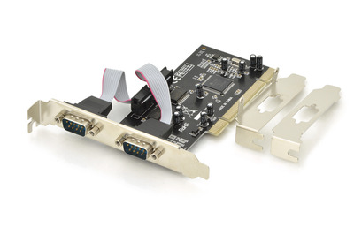 DIGITUS Serial I/O RS232 PCI Add-On Card 2-port
