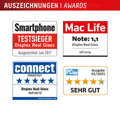 DISPLEX Real Glass iPhone 15/15 Pro/16