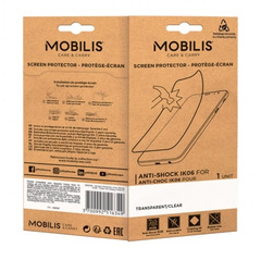 Mobilis Screen Protector Anti-Shock IK06 f. iPhone 15 / 15 Pro