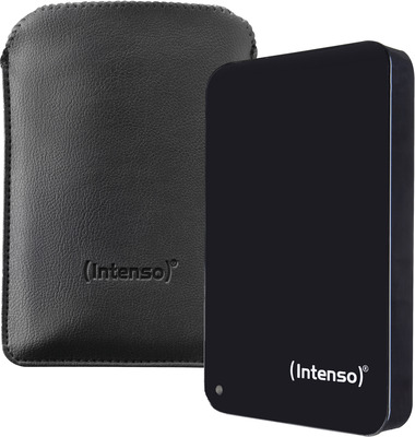 Intenso 2TB Ext. Festplatte Memory Drive USB 3.0 2,5" + Tasche