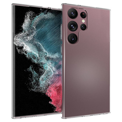 PEDEA Soft TPU Case für Samsung Galaxy S24 Ultra 5G, transpare