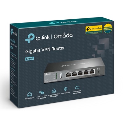 Omada ER605 SafeStream Gigabit Multi WAN VPN Router v2