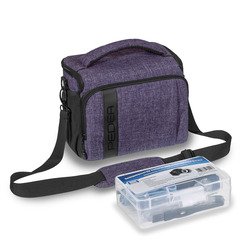 PEDEA Kameratasche GR. XL FASHION Foto Tasche, lila
