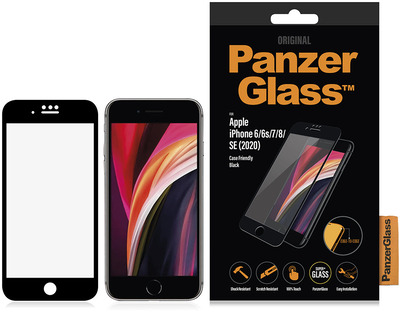 PanzerGlass E2E f. iPhone 6/7/8/SE 2020/2022, CF, Black