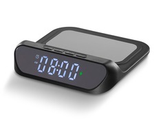 Cellularline Wireless Clock Charger Black