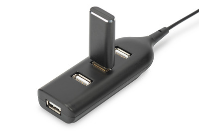 DIGITUS USB 2.0 Hub, 4-Port USB-A
