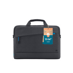 Mobilis Trendy Briefcase 11-14'' Black - 35% RECYCLED