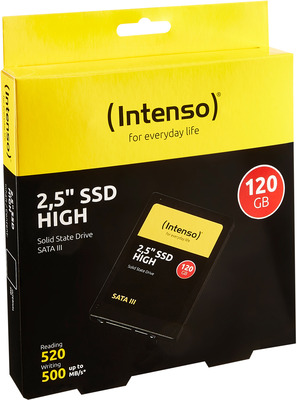 Intenso 120GB Solid State Drive HIGH SATA3 2,5"