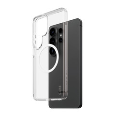 CARE Urban Explorer Case Clear w. White Qi Galaxy S26 Ultra