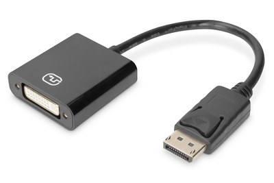 Digitus Aktiver DisplayPort Adapter / Konverter, DP auf DVI