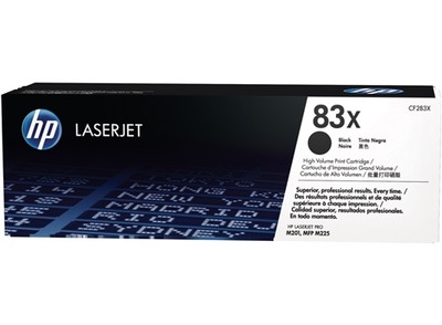 HP Toner 83X Schwarz (ca. 2.200 Seiten)