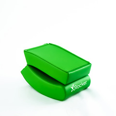 XROCKER Gaming Bodensessel grün VIDEO ROCKER Super Mario/Luigi