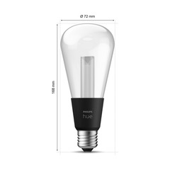 Philips Hue White & Col. Amb. Lightguide Giant Edison ST72 E27