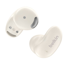 Belkin SoundForm Anywhere Wireless In-Ear-Kopfhörer, cream