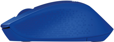 Logitech M330 SILENT Plus Wireless Maus blau