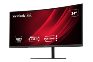 ViewSonic 34" 21:9 3440 x 1440 SuperClear® VA Curve HDMI