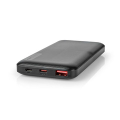 NEDIS Powerbank 10000mAh, schwarz