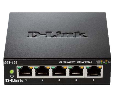 D-Link DGS-105 5-Port Layer2 Gigabit Switch