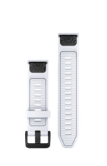 Garmin Ersatzarmband QuickFit 20mm Silikon Steinweiss