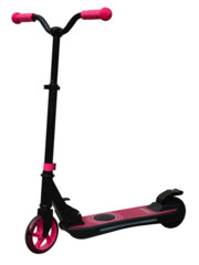 Denver SCK-5500 Kinder-Tretroller mit Elektromotor, pink