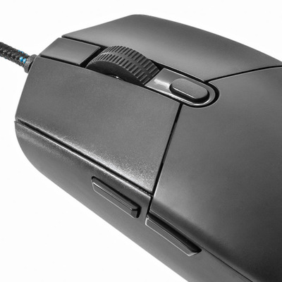 PEDEA Kabelgebundene Maus "FirstOne" bis 2400dpi, schwarz