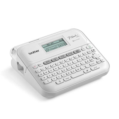 Brother P-touch D410VP Desktop Beschriftungsgerät mit Koffer
