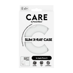 CARE Case Fashion X-Ray Soft Clear iPhone 15