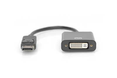 Digitus Aktiver DisplayPort Adapter / Konverter, DP auf DVI