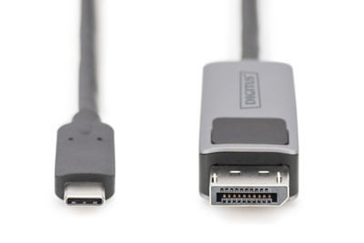 DIGITUS USB Typ C auf DisplayPort Bidirektional Adapterkabel