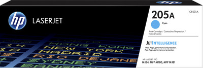 HP Toner 205A Cyan (ca. 900 Seiten)