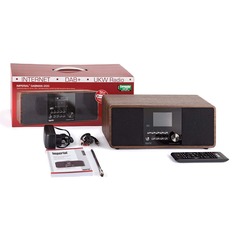 DABMAN i200 Multif.-Stereo-Radio DAB+/ FM/ Internet, Holzoptik