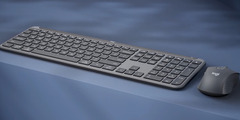 Logitech Slim Combo MK950 Business, QWERTZ-Layout, graphit