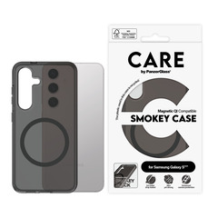 CARE Flagship Case Smokey w. Black QI Compatible Galaxy S25