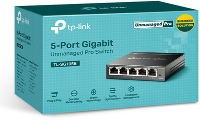 TP-Link TL-SG105E 5-Port Gigabit Easy Smart Switch