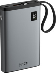 felixx Alloy VI -10 (PD Aluminium - Powerbank